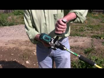 Turbo Drill-Powered Weed Twister Instructions